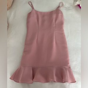 Lovers and friends light pink mini dress